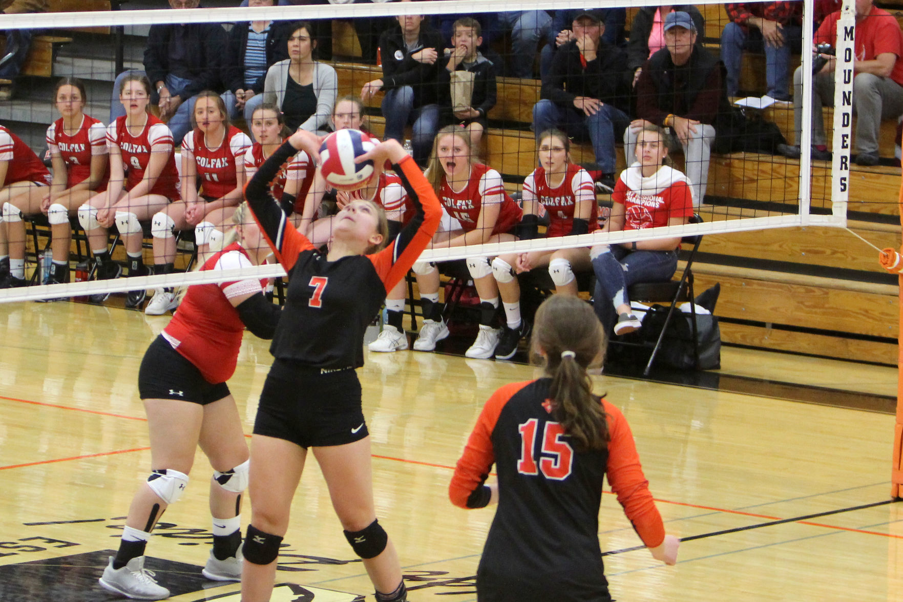 Colfax at Elk Mound volleyball 10-17-19